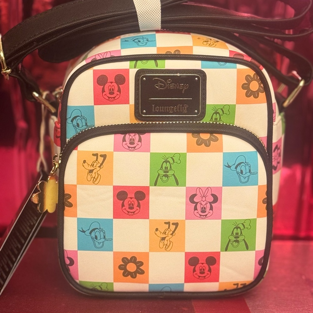 Loungefly Multicolor Disney Crossbody Bag